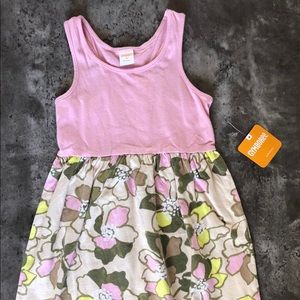 Gymboree 4T Pink and Floral Summer Dress